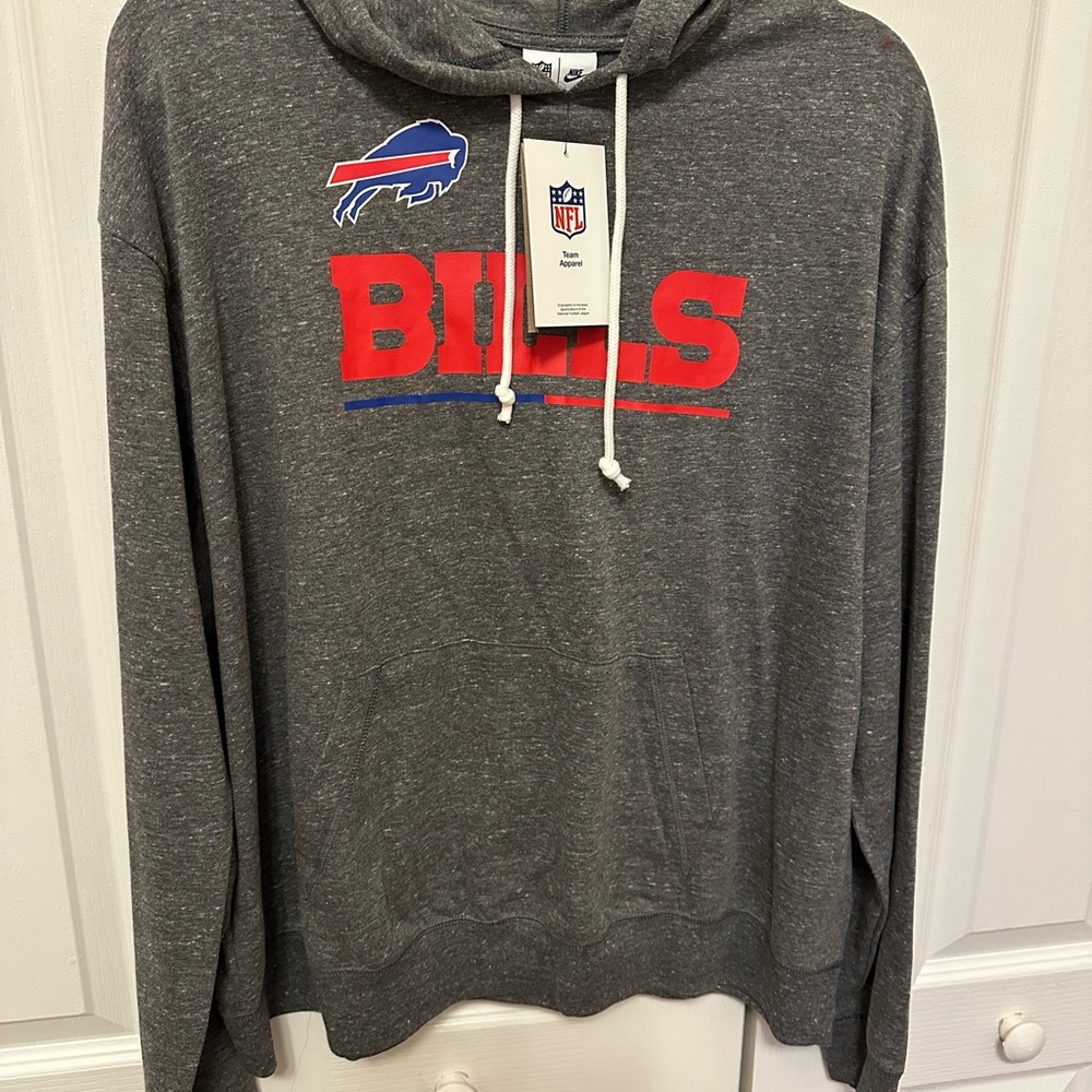 Buffalo Bills Charcoal Light Weight Hoodie